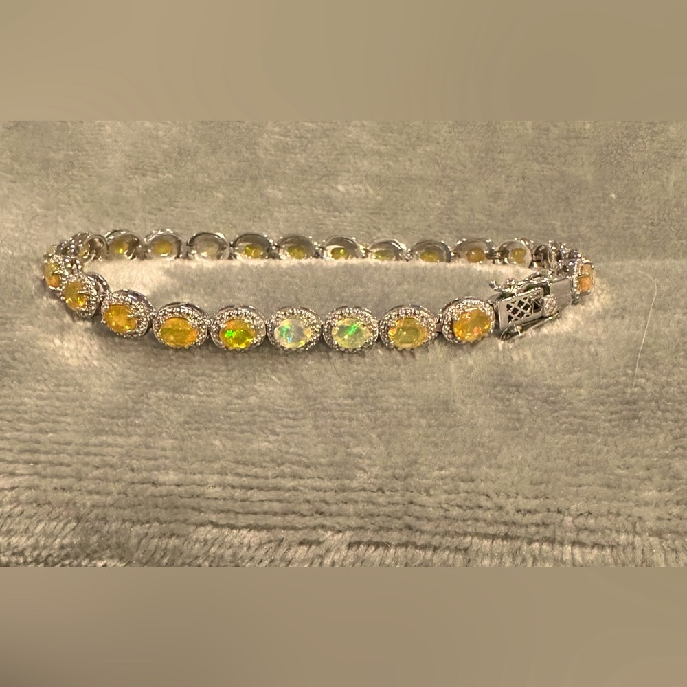 Imitation Opal Bracelet